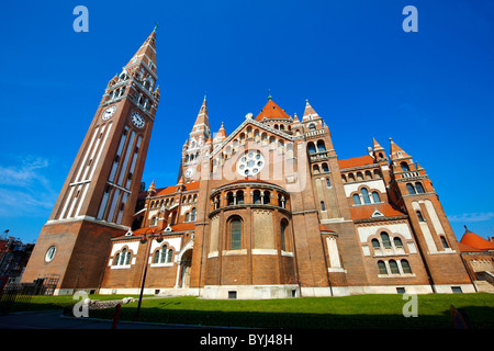 Voitive Cattedrale di Szeged, Piazza Dom, Ungheria Foto Stock