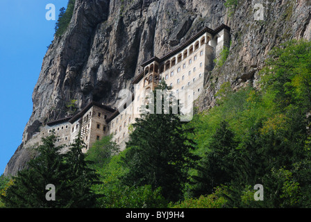 Monastero di Sümela, Trabzon, Mar Nero, Turchia 100930 Foto Stock