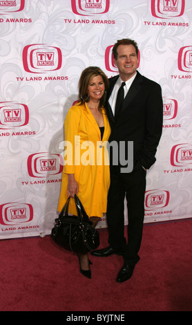 Beth Toussaint e Jack Coleman TV Land Awards 2007 Barker Hanger Santa Monica, California - 14.04.07 Foto Stock