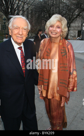 Walter Cronkite e Joanna Simon sesta annuale Tribeca Film Festival - Vanity Fair Party tenuto presso la Corte suprema di casa Foto Stock