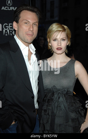 Christian Slater, Elisha Cuthbert presso la New York Premiere di " Egli era un uomo tranquillo' 12th Annual Gen Art Film Festival che si tiene a Foto Stock