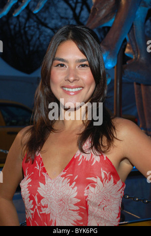 Mizuo Peck Send-off party per il rilascio del DVD di " Una notte al museo" tenutasi presso il Museo Americano di Storia Naturale di New York Foto Stock