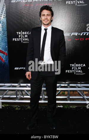 James Franco sesta annuale Tribeca Film Festival - New York Premiere di Spiderman 3 tenuto presso la UA Kaufman Astoria in Queens New Foto Stock