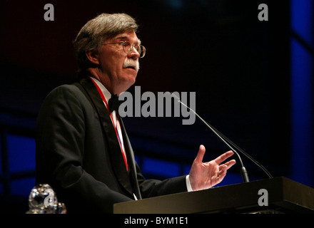 Ex ambasciatore delle Nazioni Unite John Bolton II è onorata con 2007 Bradley premio per il suo straordinario risultato e singolare visione Foto Stock