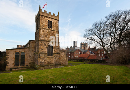 La chiesa di Santa Margherita di Antiochia a croce, Durham Foto Stock