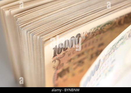 Note di Yen Foto Stock