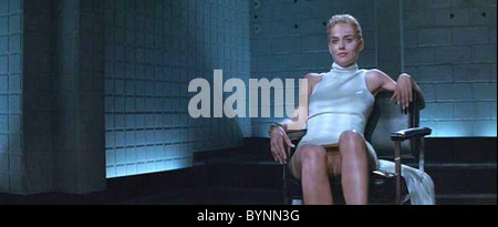 Sharon Stone in Basic Instinct fornito da ( non rivendica alcun diritto d'autore o licenza nel materiale allegato. Qualsiasi Foto Stock