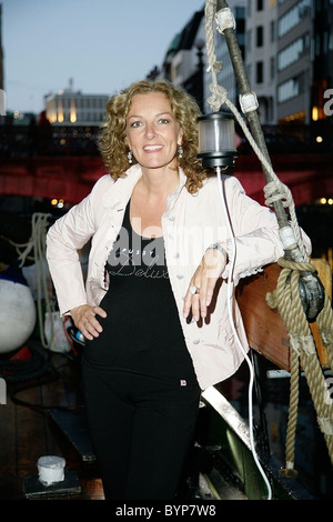 Bettina Tietjen, Amburgo Media notte al bar di Nox ad Amburgo in Germania - 04.06.07 Foto Stock