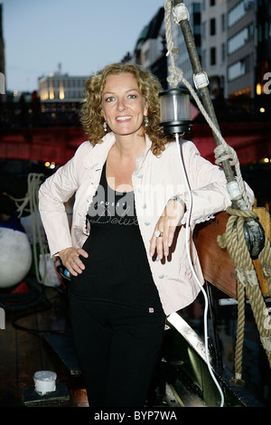 Bettina Tietjen, Amburgo Media notte al bar di Nox ad Amburgo in Germania - 04.06.07 Foto Stock