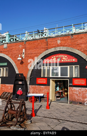 Il Museo della Pesca sul lungomare di Brighton, East Sussex, Inghilterra Foto Stock