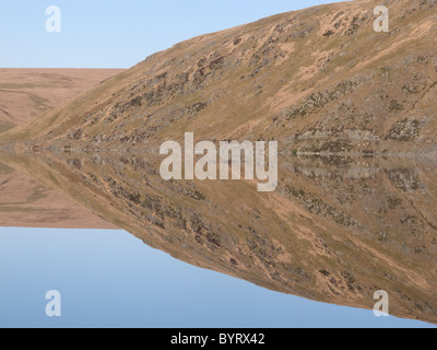 Serbatoio Claerwen, Elan Valley,POWYS, GALLES, Gennaio 2011 Foto Stock