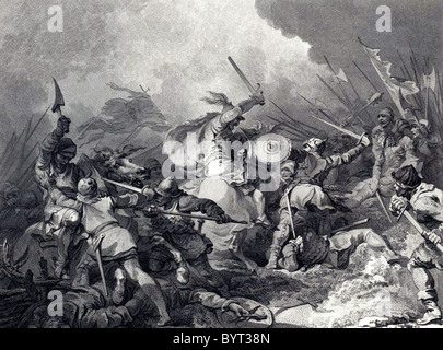 Battaglia di Hastings Foto Stock