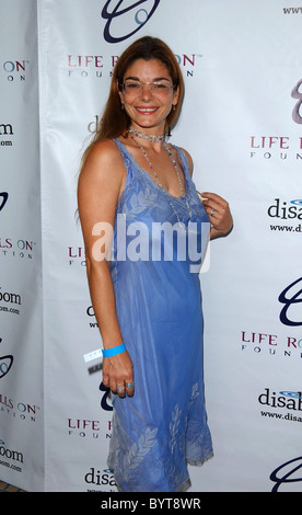 Laura San Giacomo la quarta notte annuale dall'Oceano Gala presso il Beverly Hills Hotel. Los Angeles, California - 22.07.07 Foto Stock