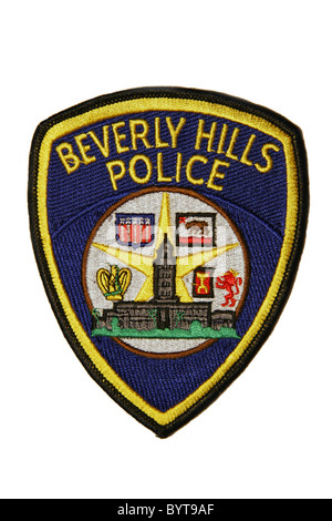 Beverly Hills patch di polizia Foto Stock