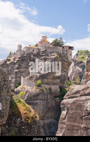 Varlaam Monastero di Meteora monasteri nella regione di Trikala, Grecia. Foto Stock