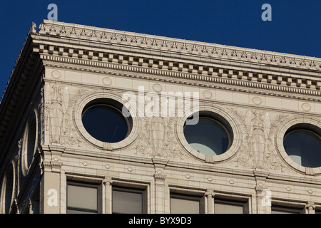 La Santa Fe edificio, noto anche come scambio ferroviario edificio, Chicago Foto Stock