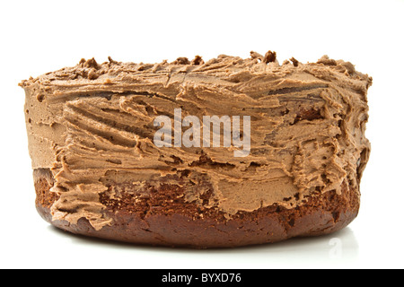 Ridotto di grassi Torta al cioccolato fatta con la maionese e senza uova o burro. Foto Stock