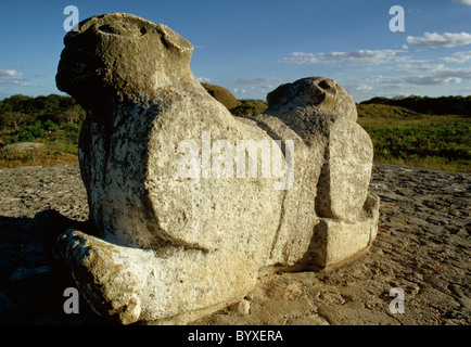 Altare delle 2 teste di bestia Foto Stock