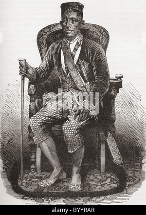 Rama IV aka King Mongkut, 1804 a 1868. Quarto re del Siam o della Thailandia. Foto Stock