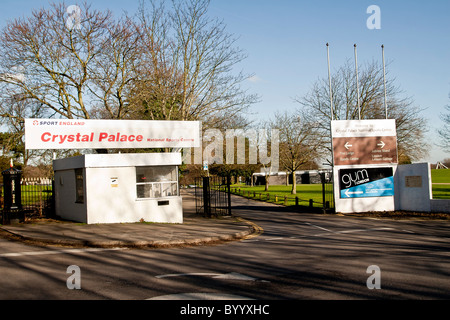 Centro sportivo nazionale al Crystal Palace di Londra sud Foto Stock