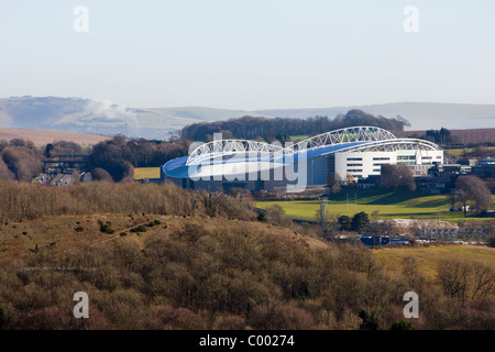 La American Express Community Stadium, Falmer, East Sussex Foto Stock