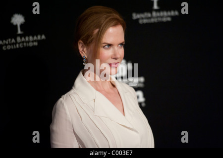 Oscar nominee e passato vincitore, Nicole Kidman, sul tappeto rosso Foto Stock