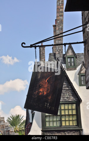 Mondo di Wizarding di Harry Potter Foto Stock