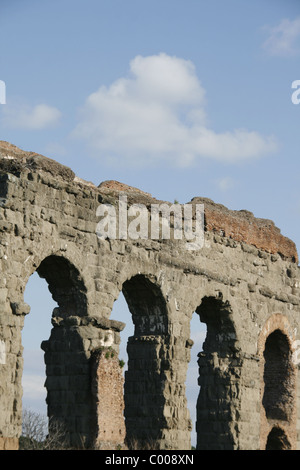 Reliquie in sette acquedotti park di roma, Italia Foto Stock