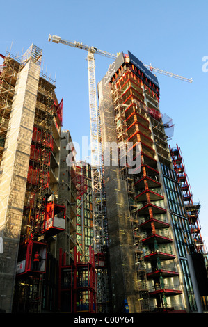 Neo Bankside Sito in costruzione, Southwark, Londra, Inghilterra, Regno Unito Foto Stock