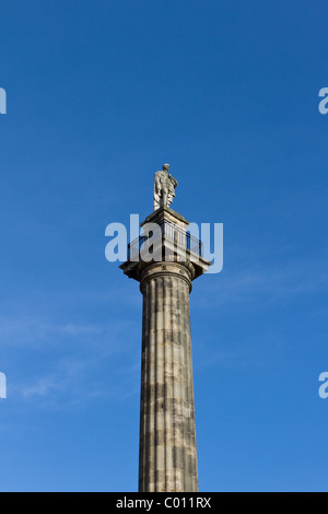 Grey's Monument in Newcastle City Centre Foto Stock