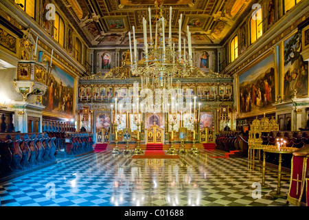 La Chiesa greco-ortodossa di San Nicolò dei Greci, Trieste, Italia, Europa Foto Stock