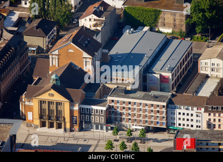 Vista aerea, Karl-Ernst-Osthaus Museum, Hagen, zona della Ruhr, Renania settentrionale-Vestfalia, Germania, Europa Foto Stock