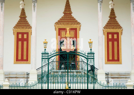 Il Palazzo Reale di Phnom Penh, Cambogia, Indocina, Asia sud-orientale, Asia Foto Stock