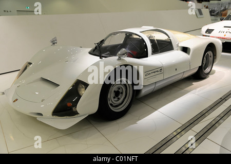 Porsche 906 Carrera 6, costruito nel 1966, Porsche Museum di Stoccarda, Baden-Wuerttemberg, Germania, Europa Foto Stock