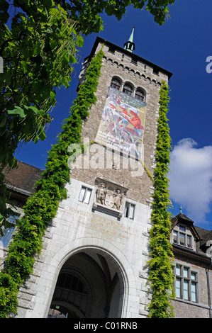 Schweizerisches Landesmuseum, il Museo Nazionale Svizzero, Zurigo, Svizzera, Europa Foto Stock