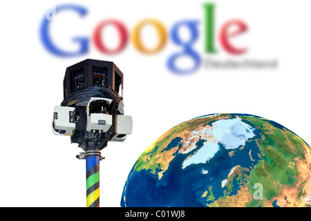 Google Street View, speciale videocamera a fotografare strade e case Foto Stock