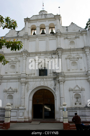 Guatemala. Baja Verapaz. Salamá città. Chiesa di San Mateo. Foto Stock