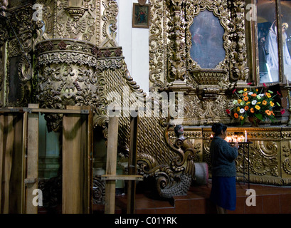 Guatemala. Baja Verapaz. Salamá città. Chiesa di San Mateo. Foto Stock