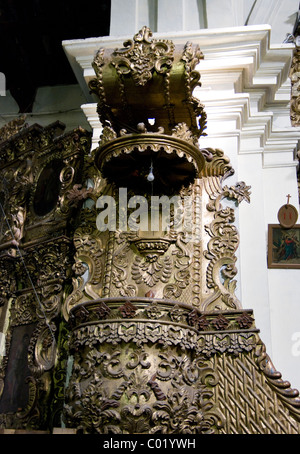 Guatemala. Baja Verapaz. Salamá città. Chiesa di San Mateo. Foto Stock