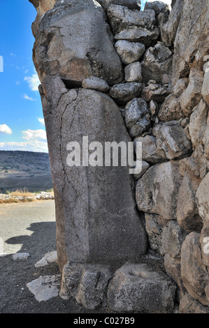 Porta con perni di presa, porta del re, Bogazköy, Turchia 101003 38694 Foto Stock