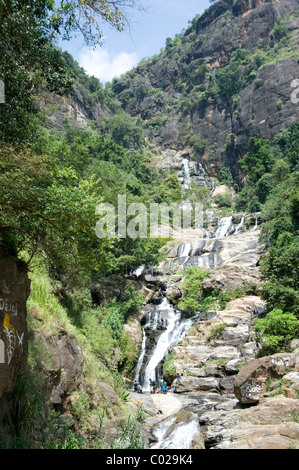 Cascata in Sri Lanka Foto Stock