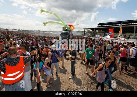 Loveparade 2010, Duisburg, Renania settentrionale-Vestfalia, Germania, Europa Foto Stock