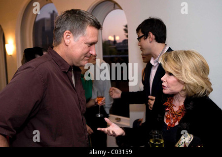 Bill Pullman e Joan Rivers Cocktail per "Il Teatro Magico" di San Francisco, California - 28.08.07 (obbligatorio) ha richiamato Foto Stock