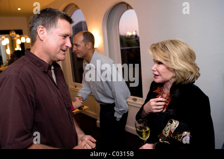 Bill Pullman e Joan Rivers Cocktail per "Il Teatro Magico" di San Francisco, California - 28.08.07 (obbligatorio) ha richiamato Foto Stock