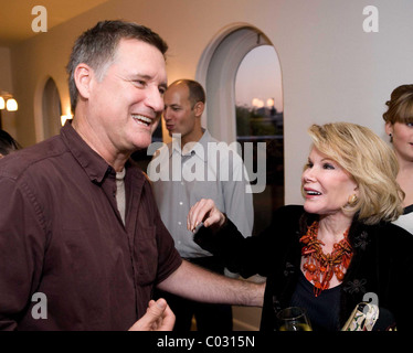 Bill Pullman e Joan Rivers Cocktail per "Il Teatro Magico" di San Francisco, California - 28.08.07 (obbligatorio) ha richiamato Foto Stock