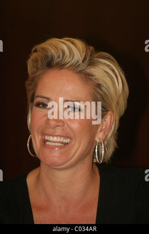 Claudia Effenberg Promozione TV show "Club der Ex-Frauen' a Hotel Le Royal Meridien Hamburg, Germania - 30.08.07 Foto Stock