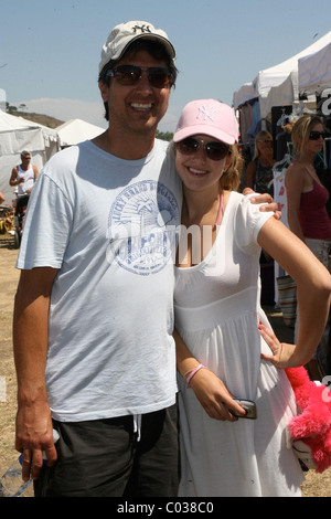 Ray Romano e la moglie Anna Scarpulla presso il Malibu fiere estive Malibu, California - 01.09.07 Foto Stock