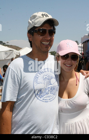 Ray Romano e la moglie Anna Scarpulla presso il Malibu fiere estive Malibu, California - 01.09.07 Foto Stock