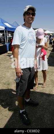 Ray Romano e la moglie Anna Scarpulla presso il Malibu fiere estive Malibu, California - 01.09.07 Foto Stock