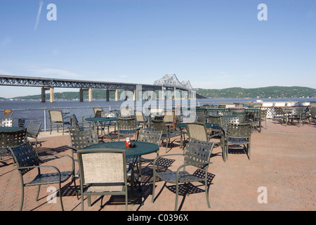 Il Tappan Zee Bridge Tarrytown westchester Foto Stock